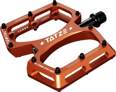Produktbild von Tatze Flatpedal Contact CNC orange S (ART036)