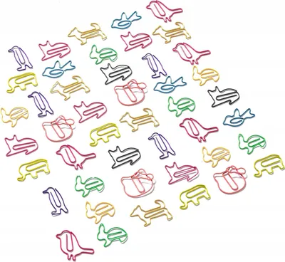Image de Trombone animal coloré motif animal en set de 50 pièces
