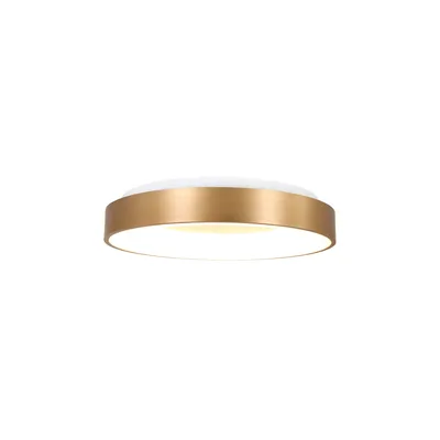 Produktbild von Steinhauer Deckenleuchte Ringlede 1-flammig Gold 30x30cm