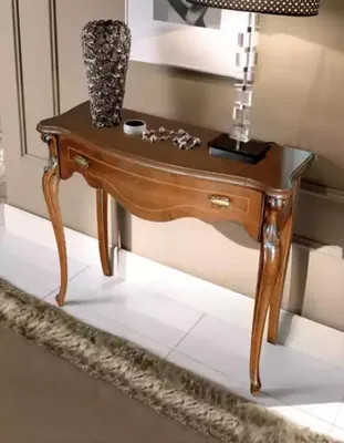Immagine prodotto di Consolle marrone con cassetto in legno mobili per la camera da letto design nuovo