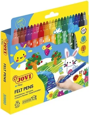 Zdjęcie produktu dla Jovi Jumbo Markers Wkład do pióra 24 szt.