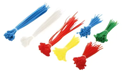 Produktbild von LogiLink KAB0017, Nylon, Blau, Grün, Rot, Weiß, Gelb, 200 mm, 36 mm