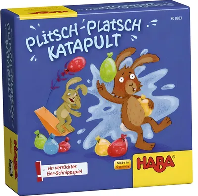 Produktbild von HABA Plitsch-Platsch-Katapult, 5 Jahr(e), Karton, Mehrfarbig