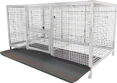 Produktbild von Kompakt Hühnerhütte – Hühnerstall für Garten und Außenbereich – Metall & Oxford-Stoff