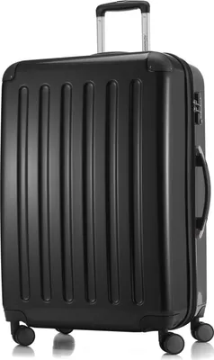 Produktbild von HAUPTSTADTKOFFER - Alex - Großer Hartschalen-Koffer mit Rollen Trolley XL Rollkoffer Dehnfalte Reisekoffer 120L,Schwarz