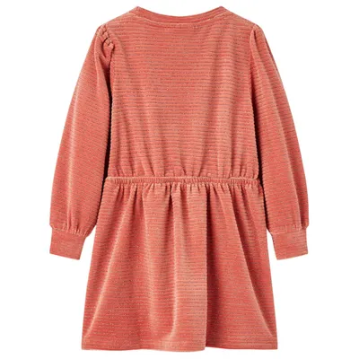 Immagine prodotto di vidaXL Abito da bambino con maniche lunghe rosa medio 92