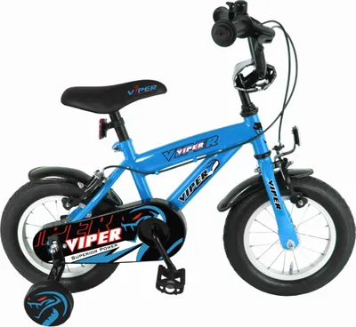 Produktbild von Viper Kinderfahrräder Jungen Jongensfiets 12 Zoll 21,5 cm Jungen Felgenbremse Hellblau