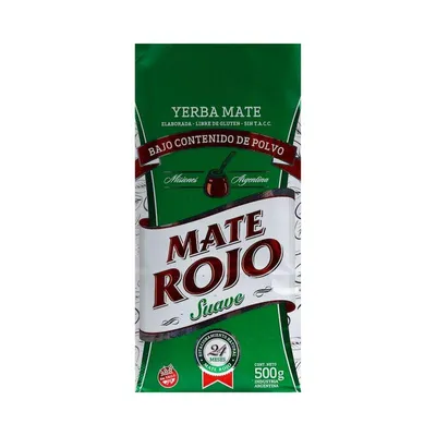 Produktbild von Mate Rojo Mate Tee Suave 500g | Energie Getränk