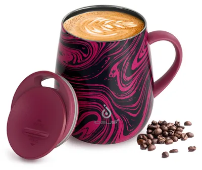 Immagine prodotto di Tazza da caffè da 470 ml - A doppia parete e isolata sottovuoto