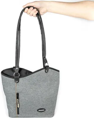 Produktbild von Haberland Rucksack-Lenkertasche Melanie grau ohne Lenkeradapter