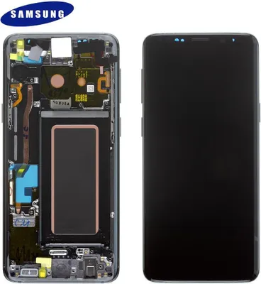 Produktbild von Samsung Galaxy S9 SM-G960F LCD Display Touch Screen GH97-21696C Titanium Grey