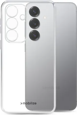 Zdjęcie produktu dla Mobilize Gelly Case – przezroczyste etui na telefon Samsung Galaxy S26 z elastycznym tylnym panelem z TPU – przezroczyste
