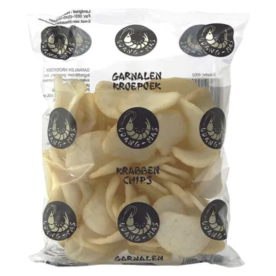 Productafbeelding van Udang Mas Borrel Kroepoek Garnalen (80 gr)