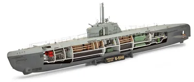 Image de Revell Sous-marin allemand Type XXI avec intérieur 1:144