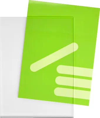 Produktbild von Plakattasche DIN A5 Hoch (148,5x210mm) aus Acrylglas für Einzelblätter / Infotasche / Blatthalter / Plakathalter / Schildhalter / Preisschildhalter / Transparent - Zeigis®