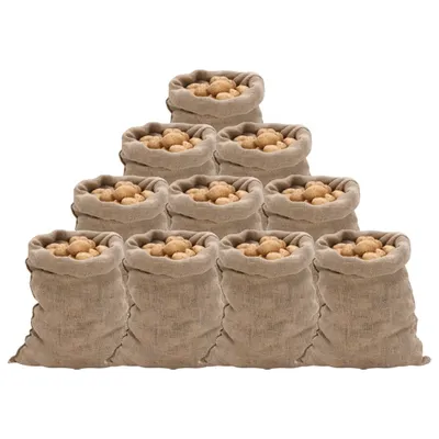 Produktbild von Jutesäcke 10 Stk. 60x105 cm 100% Jute 220 g/m²