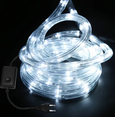 Produktbild von TolleTour LED Lichtschlauch Innen Außen,Wasserfest Lichterschläuche,Partylicht Dekobeleuchtung Weihnachten,50m Kaltweiß