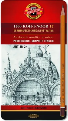 Immagine prodotto di Matita di grafite 1502/II 8B-2H 12 pz