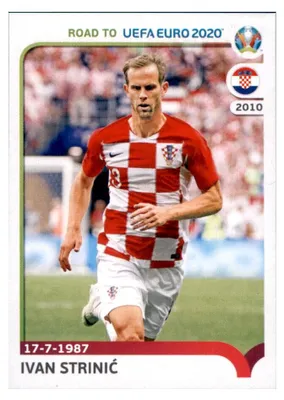 Produktbild von Road to EM 2020 - Sticker 40 - Ivan Strinic - Kroatien