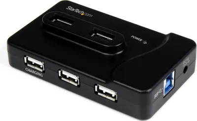 Obrázek produktu pro StarTech.com ST7320USBC , USB 3.2 Gen 1 (3.1 Gen 1) Type-B, USB 3.2 Gen 1 (3.1 Gen 1) Type-A, 4800 Mbit/s, Černá, Plast, DC