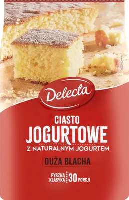 Produktbild von Delecta Natural Großblatt-Joghurtkuchen 0,64 kg