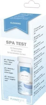 Zdjęcie produktu dla Paski testowe do wody Planet Spa - pH/Chlor/O2/Alkaliczność