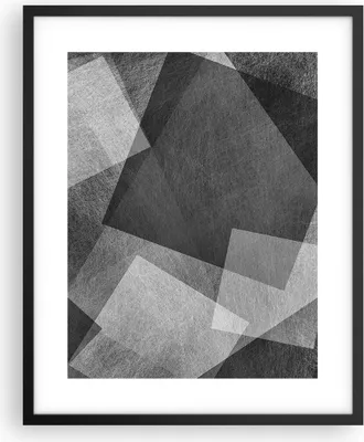 Produktbild von Gerahmtes Poster - Schwarzer Rahmen - Abstraktion modern - 40x50 cm - Wand Bild - Wanddeko - Wandbilder - Kunstposter - Wandposter - Bilderrahmen - Bilder - Kunstdruck - Wandbild - P2BPA40x50-3996