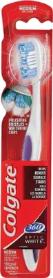 Obrázok produktu pre Zubná kefka Colgate 360 Optic White Medium-White - 1 kus