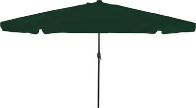 Image de Maison Exclusive - Parasol de jardin vert 395 x 395 x 245 cm Polyester