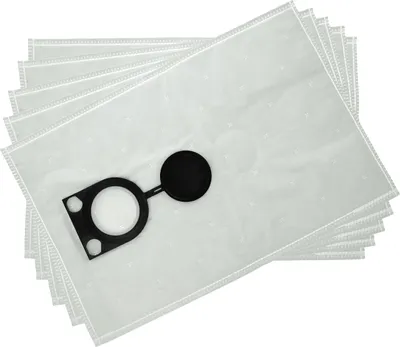 Produktbild von vhbw 5x Staubbeutel kompatibel mit Bosch GAS 35, GAS 35 AFC, GAS 35 L, GAS 35 M, GAS 35 SFC+ Staubsauger - 33,5cm x 27cm Weiß