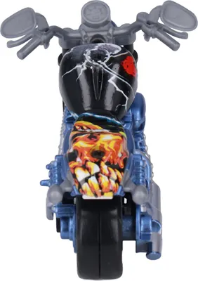 Obrázok produktu pre Mini model motorky, zliatina, vysoká simulácia, podporuje koordináciu, ťahacia hračka pre deti, modrá