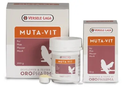 Produktbild von Versele Laga Oropharma Muta-vit 25g Mauserpräparat für Vögel