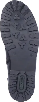 Produktbild von Remonte Damen Stiefelette mit warmer Lamwolle mit Reißverschluss Weite G D8475, Größe:37 EU, Farbe:Schwarz