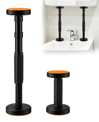 Teleskop-Stützstange 2er-Pack, 18-43 cm, bis 200 kg belastbar