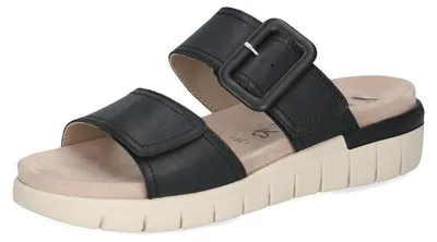 Produktbild von Caprice Damen Sandale aus Leder, Blau (Ocean Nappa), 36