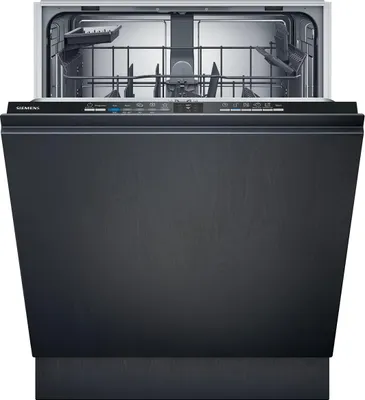 Produktbild von Siemens iQ100 SN61HX00TE, Voll integriert, Standardgröße (60 cm), 13 Maßgedecke, C, 46 dB, Auto 45-65°C, Öko 50 °C, Favorite, Intensive 70°C, Quick 65°C