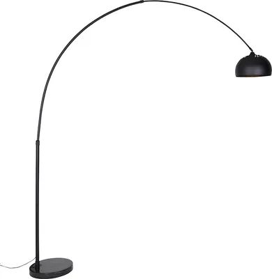 Produktbild von Moderner Bogen Stehlampe Schwarz XXL
