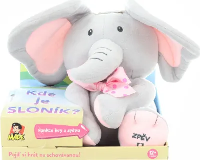 Obrázok produktu pre Sloník - hra na schovávanou na baterie