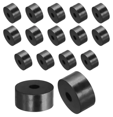 Produktbild von 16 schwarze Gummiringe, 40 mm Außendurchmesser x 10 mm Innendurchmesser x 20 mm Höhe
