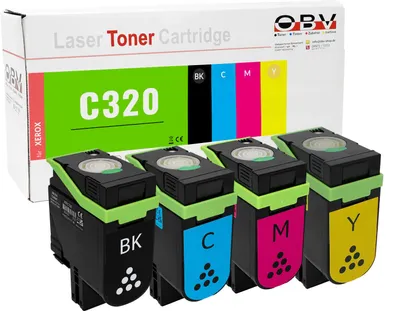 Produktbild von Xerox C320 kompatible Toner 4er Set - C320 C320DN C320DNI C325DN C325DNI