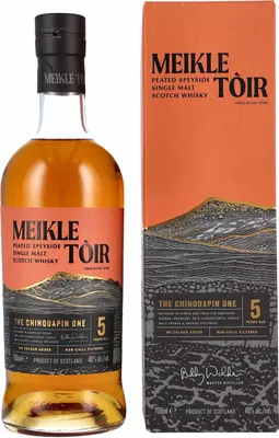 Produktbild von Meikle Toir 5 Years The Chinquapin One + Box 700ml 48% Vol.