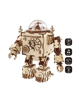 Obrázek produktu pro 3D puzzle hrací skříň, Orpheus, ROKR, Dřevo, 221 dílků, AM601