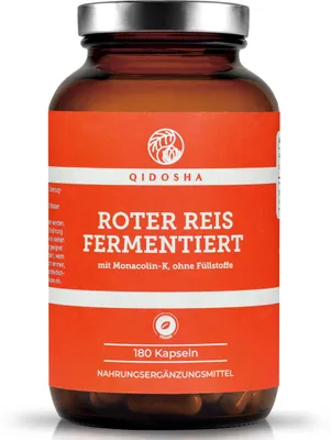 QIDOSHA Rotschimmelreis Extrakt – 180 vegane Kapse… – Bild 7