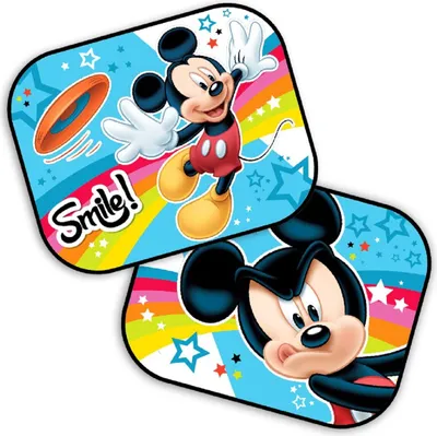Obrázek produktu pro Disney Stínítko do auta boční 2 ks - Mickey Mouse