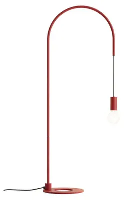 Zdjęcie produktu dla Zafferano Filo lampa stołowa E27, regulowana 200°, wys 113 cm, czerwony, metal, IP20