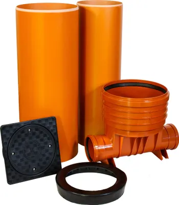 Immagine prodotto di Set di chiusini ScarMaxx - H210, L62,5 cm - 2x DN160 - Senza riduttore