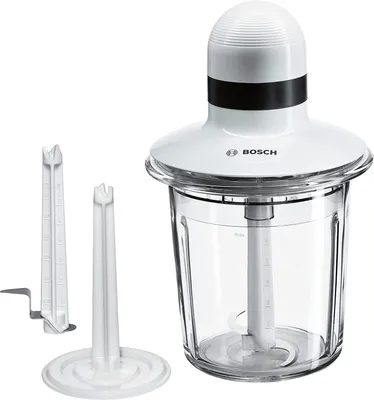 Immagine prodotto di Bosch MMR15A1 tritaverdure elettrico 1,5 L Nero, Bianco 550 W