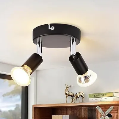 Productafbeelding van Moderne Ronde Plafondlamp met GU10 Fitting voor Binnen