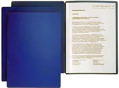 Obrázek produktu pro Pagna® 22008 02 Präsentationsmappe Star A4 2-tlg. blau(P)