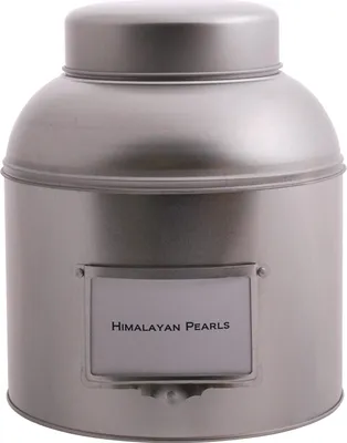Produktbild von Vorratsdose "Globe" 1,5 kg silber, rund H 235 mm Ø 205 mm